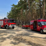 16.08.2022. Sielpia. Strażacy z OSP KSRG Ruda Maleniecka w akcji. / Fot. OSP KSRG Ruda Maleniecka