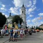 04.08.2022. Ostrowiec Świętokrzyski. Piesza pielgrzymka na Jasną Górę / Fot. Emilia Sitarska - Radio Kielce
