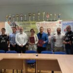 11.08.2022. Ostrowiec Świętokrzyski. Podpisanie umowy między KSZO, a SMS / Fot. Emilia Sitarska - Radio Kielce