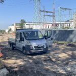 25.08.2022. Ostrowiec Świętokrzyski. Remontowana ulica Kwiatkowskiego / Fot. Emilia Sitarska - Radio Kielce