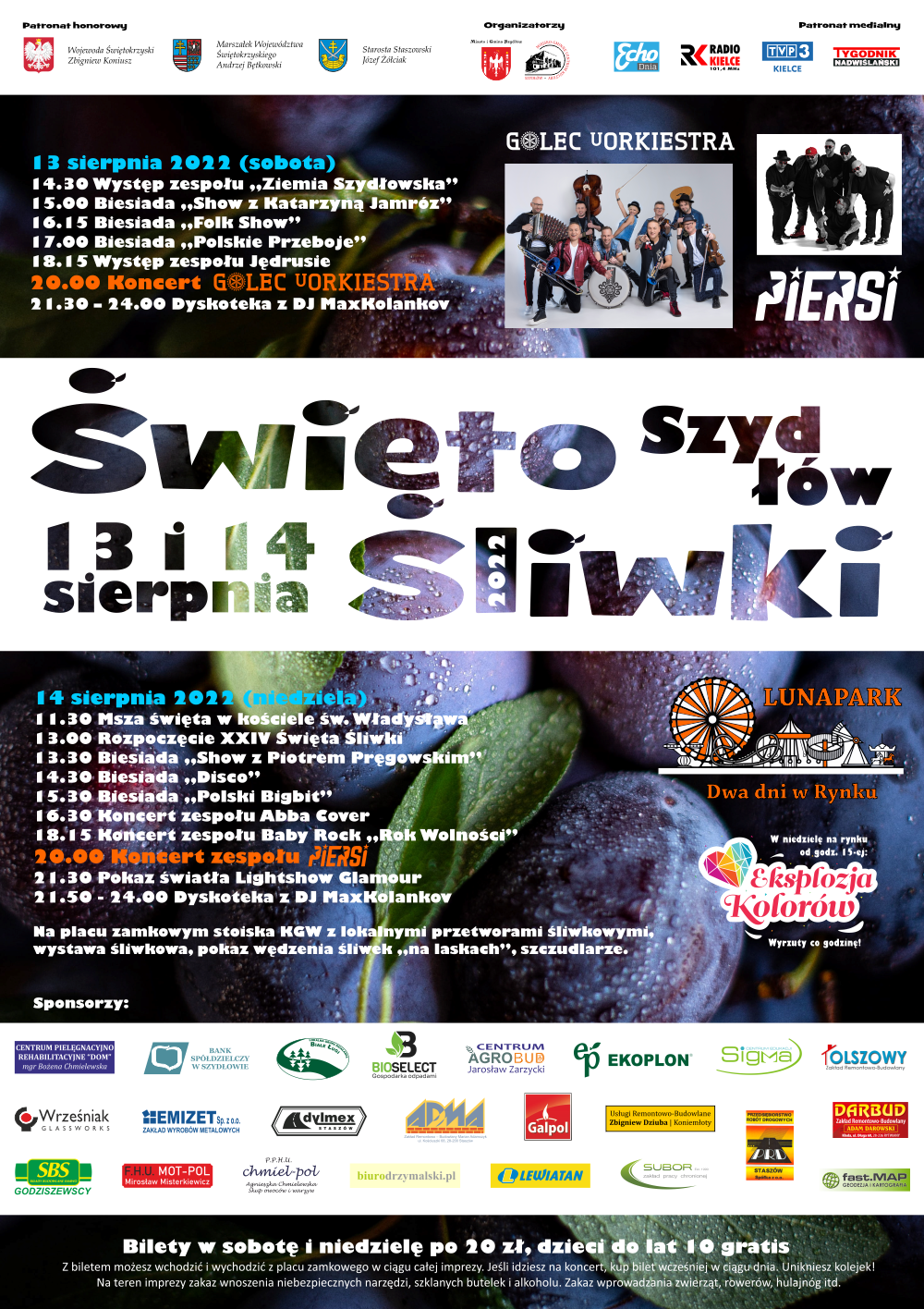 Święto Śliwki w Szydłowie - Radio Kielce