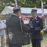27.08.2022. Prawęcin. VI Prawęckie Dożynki połączone z nadaniem sztandaru miejsowej jednostce OSP / Fot. Emilia Sitarska - Radio Kielce
