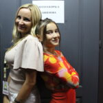 28.08.2022. Busko-Zdrój. Dni Buska. Na zdjęciu (od lewej); Agnieszka Kopala (mama) i Tatiana Kopala / Fot. Marta Gajda-Kruk - Radio Kielce.