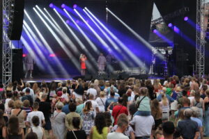 28.08.2022. Busko-Zdrój. Dni Buska. Na zdjęciu; Tatiana Kopala. / Fot. Marta Gajda-Kruk - Radio Kielce.