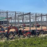 04.08.2022. Chęciny. Rozbudowa Centrum Logistycznego 7R Park Kielce / Fot. Wiktor Taszłow - Radio Kielce