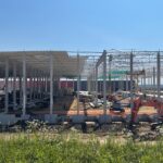 04.08.2022. Chęciny. Rozbudowa Centrum Logistycznego 7R Park Kielce / Fot. Wiktor Taszłow - Radio Kielce