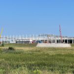 04.08.2022. Chęciny. Rozbudowa Centrum Logistycznego 7R Park Kielce / Fot. Wiktor Taszłow - Radio Kielce