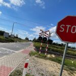 Zderzenie na przejeździe kolejowym