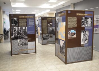 31.08.2022. Kielce. Wystawa „»First to fight«. Polacy na frontach II wojny światowej”/ Fot. Dariusz Skrzyniarz