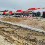 Prace na skrzyżowaniu trwają, ale tempo raczej słabe - Radio Kielce Fot. Wiktor Taszłow - Radio Kielce