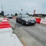 Prace na skrzyżowaniu trwają, ale tempo raczej słabe - Radio Kielce 02.08.2022. Kielce. Remont na Al Solidarności / Fot. WIktor Taszłow - Radio Kielce