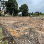 02.08.2022. Mniów. Prace przy rewitalizacji / Fot. Wiktor Taszłow - Radio Kielce