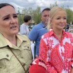 06.08.2022. Starachowice. Na zdjęciu (od lewej): Małgorzata Terlecka - założycielka „Inicjatywy dla Starachowic” i Agnieszka Kuś - radna miejska / Fot. Emilia Sitarska - Radio Kielce