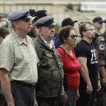 06.08.2022. Kraków. 57. Marsz Szlakiem Pierwszej Kompanii Kadrowej. Wymarsz z krakowskich Oleandrów / Fot. Jarosław Kubalski - Radio Kielce