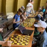 10.08.2022. Kielce. Wakacyjna Szkoła Szachowa Polskiego Radia Kielce / Fot. Rafał Szymczyk - Radio Kielce