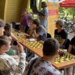 10.08.2022. Kielce. Wakacyjna Szkoła Szachowa Polskiego Radia Kielce / Fot. Rafał Szymczyk - Radio Kielce