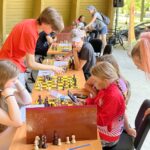 09.08.2022. Kielce. Wakacyjna Szkoła Szachowa Polskiego Radia Kielce / Fot. Rafał Szymczyk - Radio Kielce