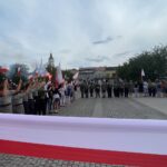 01.08.2022. Ostrowiec Świętokrzyski. Obchody 78. rocznicy wybuchu Powstania Warszawskiego / Fot. Emilia Sitarska - Radio Kielce