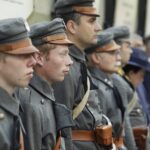 06.08.2022. Kraków. 57. Marsz Szlakiem Pierwszej Kompanii Kadrowej. Wymarsz z krakowskich Oleandrów / Fot. Jarosław Kubalski - Radio Kielce