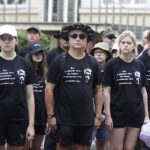 06.08.2022. Kraków. 57. Marsz Szlakiem Pierwszej Kompanii Kadrowej. Wymarsz z krakowskich Oleandrów / Fot. Jarosław Kubalski - Radio Kielce