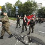 06.08.2022. Kraków. 57. Marsz Szlakiem Pierwszej Kompanii Kadrowej. Wymarsz z krakowskich Oleandrów / Fot. Jarosław Kubalski - Radio Kielce