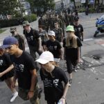 06.08.2022. Kraków. 57. Marsz Szlakiem Pierwszej Kompanii Kadrowej. Wymarsz z krakowskich Oleandrów / Fot. Jarosław Kubalski - Radio Kielce