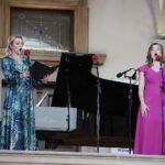 15.08.2022. Kielce. „Chopinowskie inspiracje”. Wieczór solistów. Na zdjęciu (od lewej): Renata Drozd i Sylwia Ziółkowska. / Fot. Jarosław Kubalski - Radio Kielce