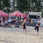 07.08.2022. Cedzyna. III Turniej Siatkówki Plażowej o Puchar Przewodniczącego Rady Gminy Górno / Fot. Maciej Makuła - Radio Kielce