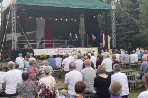 28.08.2022. Kałków. Koncert „Świętokrzyska droga do wolności”. / Fot. Emilia Sitarska - Radio Kielce.