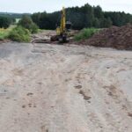 Polichno. Prace przy budowie drogi / Fot. checiny.pl