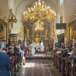 15.08.2022. Koniemłoty. Uroczystości ku czci ks. Kotlarza. / Fot. Łukasz Korus - asystent wiceminister Anny Krupki