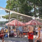 07.08.2022. Cedzyna. III Turniej Siatkówki Plażowej o Puchar Przewodniczącego Rady Gminy Górno / Fot. Maciej Makuła - Radio Kielce
