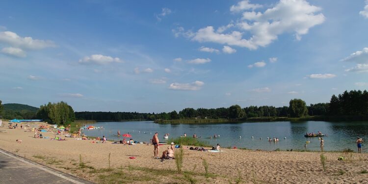 26.08.2022. Bolmin. Zalew / Fot. Bartosz Bogucki - Radio Kielce