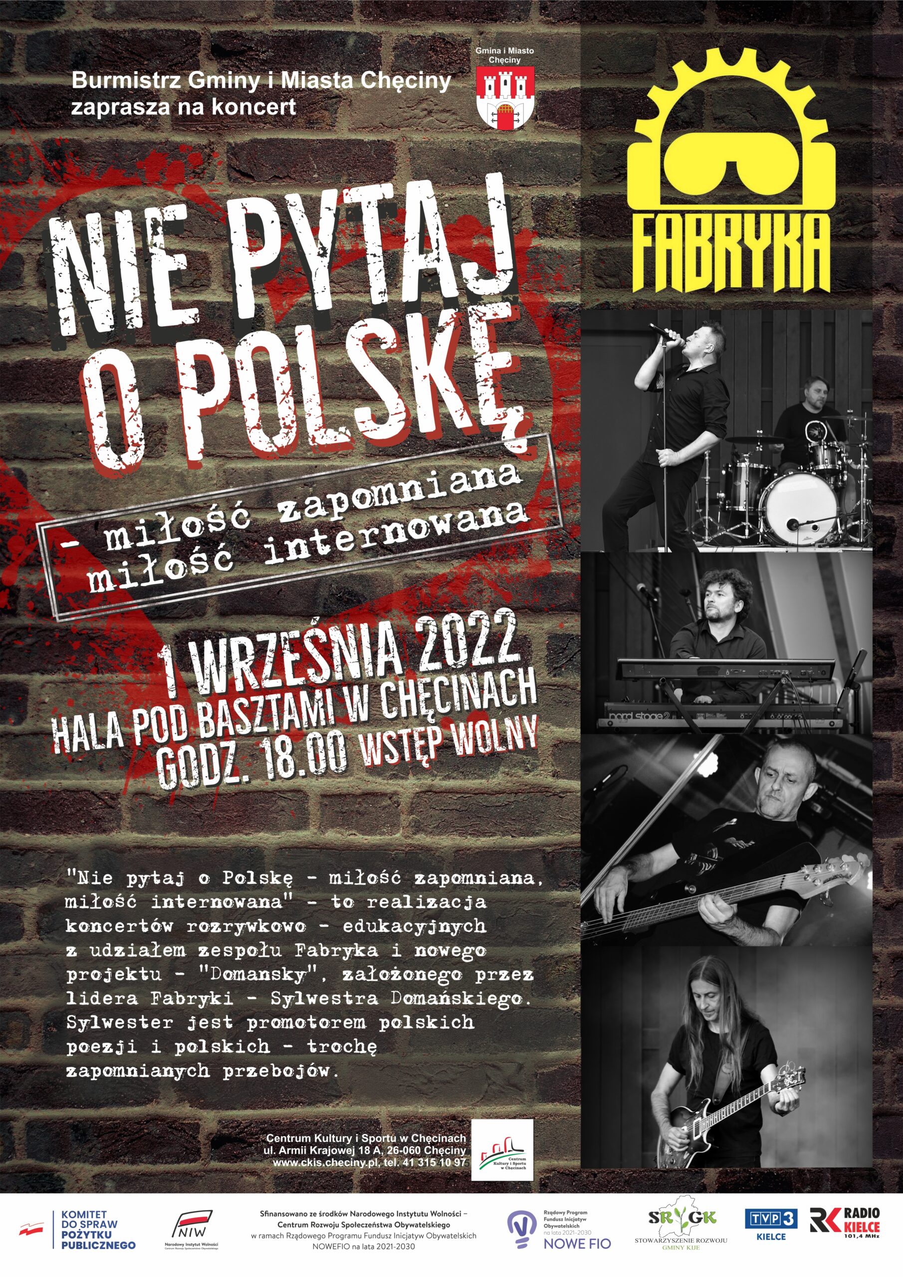 Koncert „Nie pytaj o Polskę” - Radio Kielce