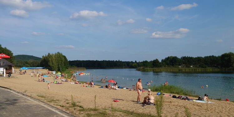 26.08.2022. Bolmin. Zalew / Fot. Bartosz Bogucki - Radio Kielce