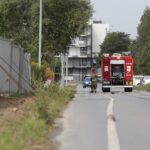 23.08.2022. Kielce. Ulica Szajnowicza-Iwanowa. Wyciek gazu / Fot. Wiktor Taszłow - Radio Kielce