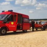 16.08.2022. Sielpia. Strażacy z OSP KSRG Ruda Maleniecka w akcji. / Fot. OSP KSRG Ruda Maleniecka