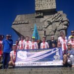 Uczestnicy II Rajdu Rowerowego im. Westerplatczyków na mecie / Fot. organizator