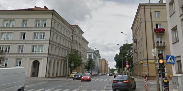 Kielce. Ul. Seminaryjska. Fot. google.com