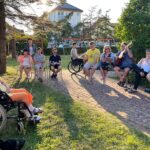 Sarbinowo. Obóz rehabilitacyjny dla osób niepełnosprawnych / Fot. archiwum Krzysztofa Słonia