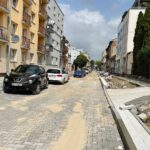 24.08.2022. Kielce. Remont ulicy Słowackiego / Fot. Wiktor Taszłow