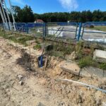 09.08.2022. Kielce. Remont stadionu lekkoatletycznego / Fot. Wiktor Taszłow - Radio Kielce