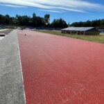 09.08.2022. Kielce. Remont stadionu lekkoatletycznego / Fot. Wiktor Taszłow - Radio Kielce