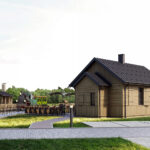 Wizualizacja Ośrodka Edukacji Przyrodniczej w Umianowicach / źródło: Tera Group