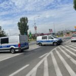 23.08.2022. Kielce. Ulica Szajnowicza-Iwanowa. Wyciek gazu / Fot. Paulina Michta - Radio Kielce