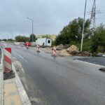 31.07.2022. Kielce. Remont ulicy Radomskiej / Fot. Wiktor Taszłow – Radio Kielce