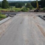 Polichno. Prace przy budowie drogi / Fot. checiny.pl