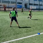 07.08.2022. Starachowice. Spotkanie pt. „Warsztaty z Gwiazdą”, którego gośćmi byli reprezentanci Polski w piłce nożnej Sławomir Peszko i Radosław Majewski / Maciej Makuła - Radio Kielce