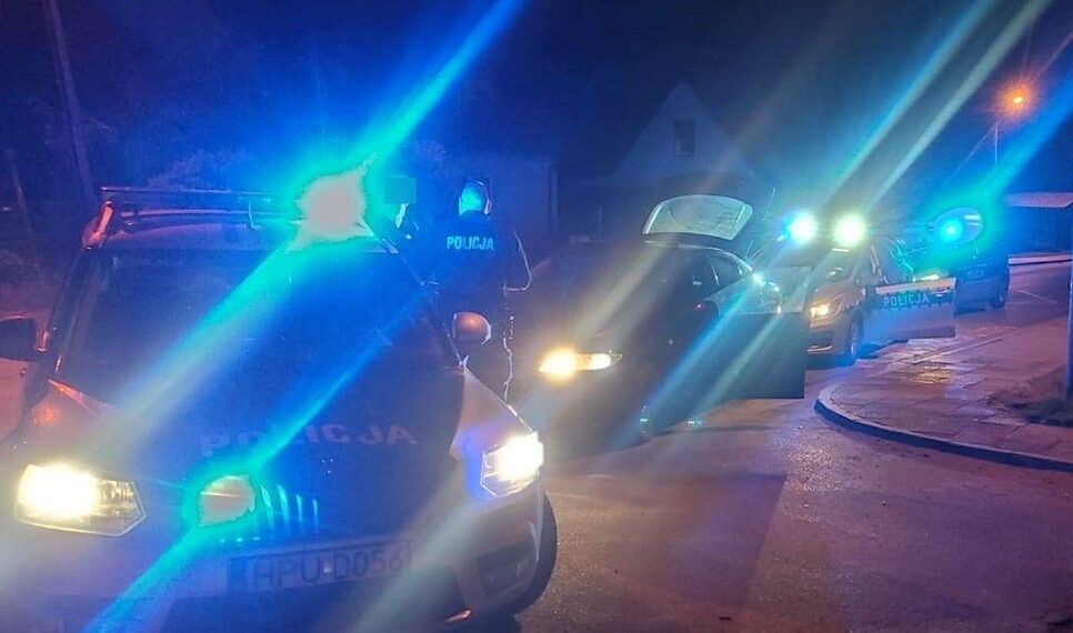 Niespokojny wieczór na drogach
