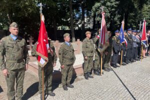 01.09.2022. Sandomierz. Obchody 83. rocznicy wybuchu II wojny światowej / Fot. Grażyna Szlęzak- Radio Kielce